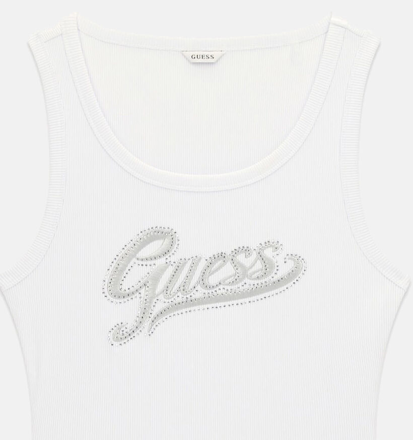 Guess D&eacute;bardeur en Blanc pour femmes (375890)