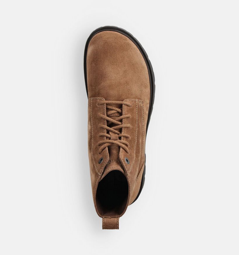 Birkenstock Highwood Lace Mid Boots à lacets en Marron pour hommes (360275) - pour semelles orthopédiques