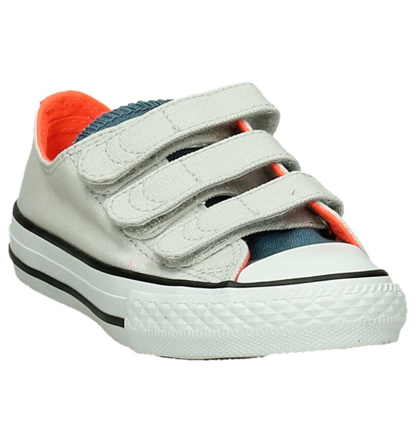 Converse CT All Star Grijze Sneakers met Velcro, , pdp