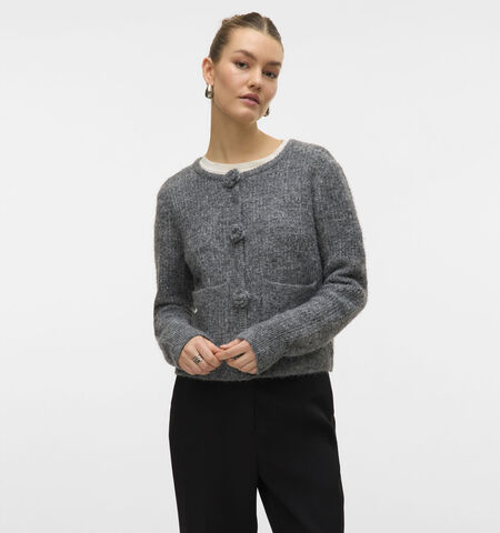 Vero Moda Vesten Grijs