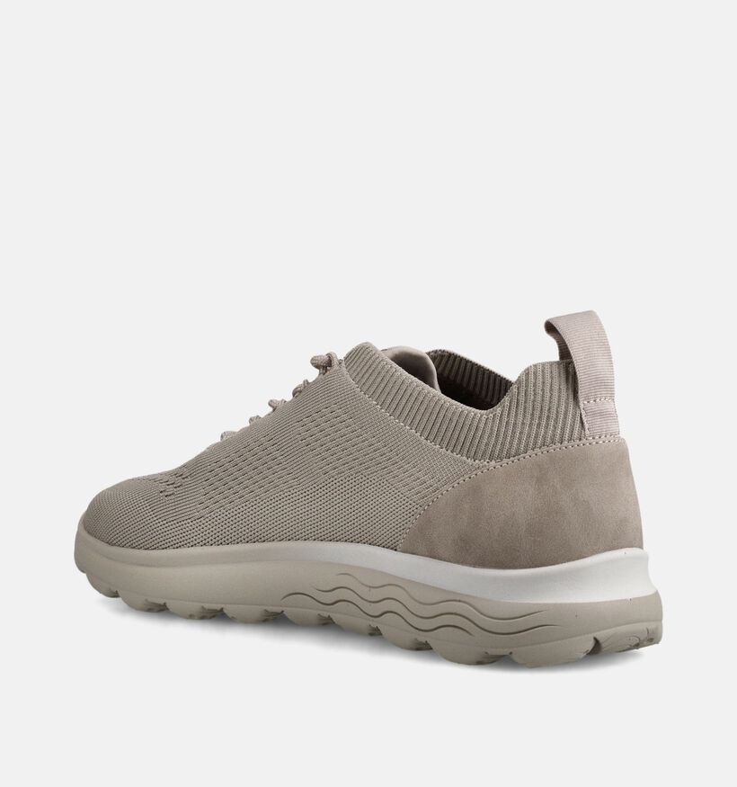 Geox Spherica Chaussures &agrave; lacets en Beige pour hommes (368022) - pour semelles orthop&eacute;diques