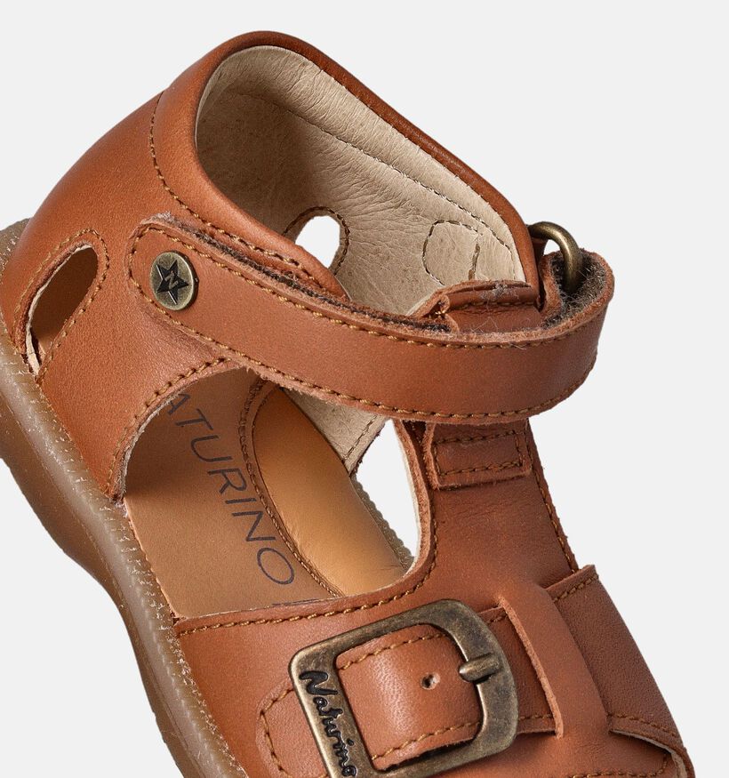 Naturino Quarzo Cognac Sandalen voor jongens, meisjes (356475)