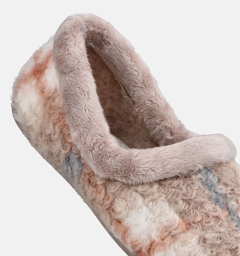 Hush Puppies Dixie Donkerbeige Gesloten Pantoffels voor dames (377679)