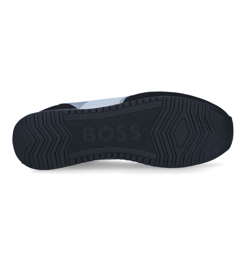 BOSS Kai Runn Baskets en Gris pour hommes (320716)