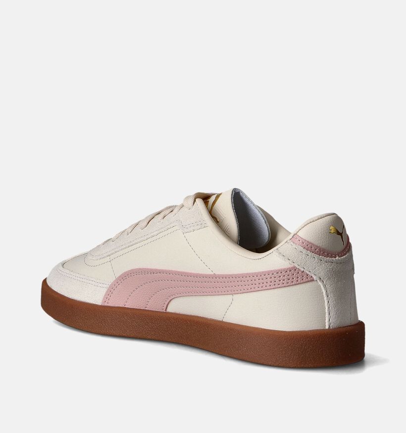 Puma Club II Era Baskets en Écru pour femmes (350416) - pour semelles orthopédiques