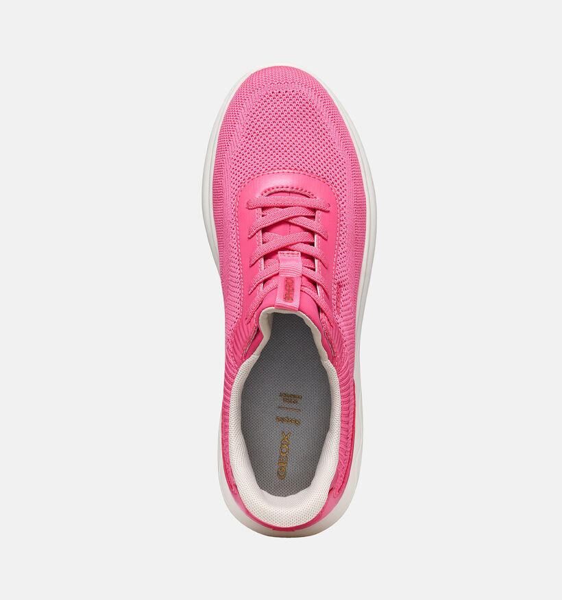 Geox Spherica Fuchsia Slip-on Sneakers voor dames (368146) - geschikt voor steunzolen