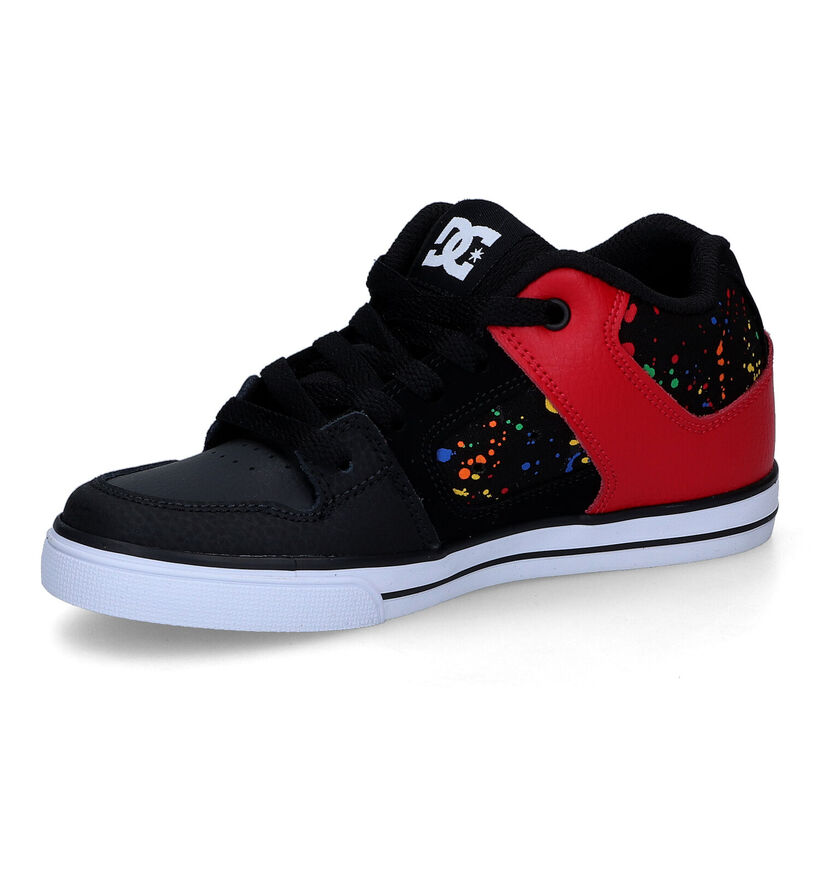 DC Shoes Pure Mid Baskets en Noir pour garçons (312244)