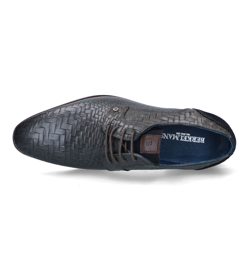 Berkelmans Oulton Chaussures habillées en Gris pour hommes (323070) - pour semelles orthopédiques