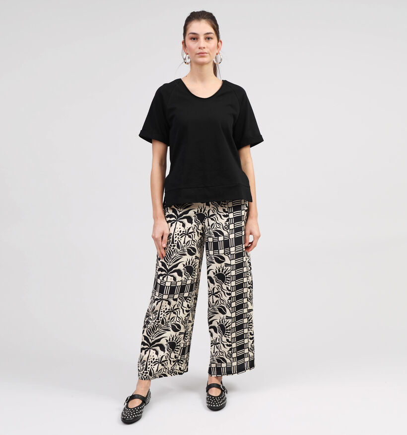 Reu Mazarine Smile T-shirt en Noir pour femmes (357934)
