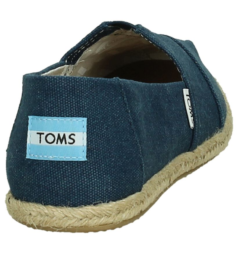 Toms Alpargata  Espadrilles en Gris en textile (269359)