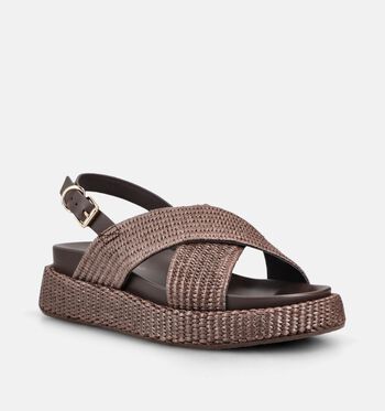 Laurent David Sandalen Bruin