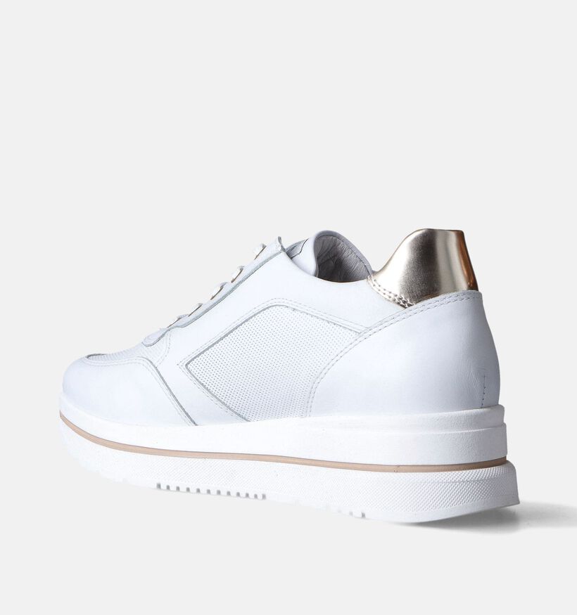 NeroGiardini Baskets en Blanc pour femmes (365680) - pour semelles orthopédiques