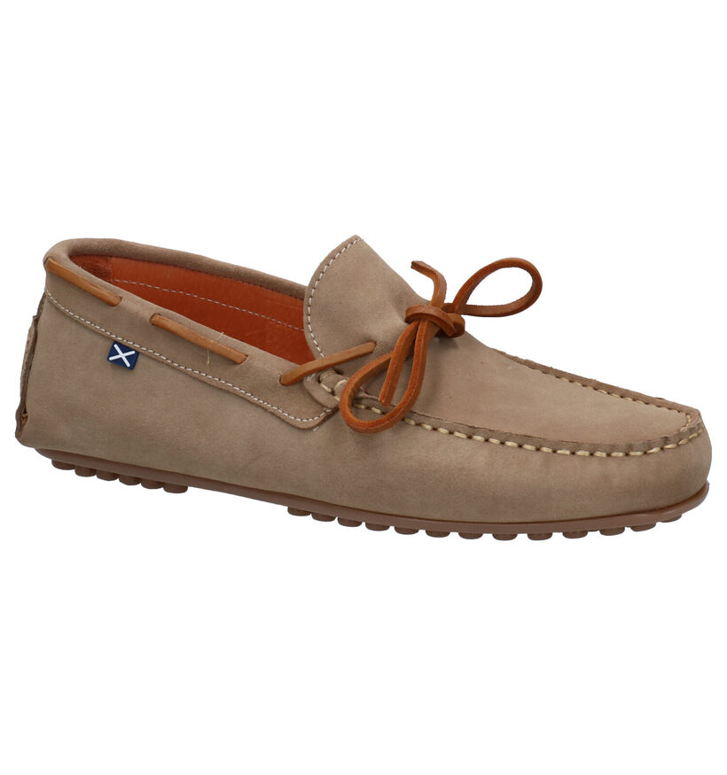 Scapa Mocassins en Beige en nubuck (280533)