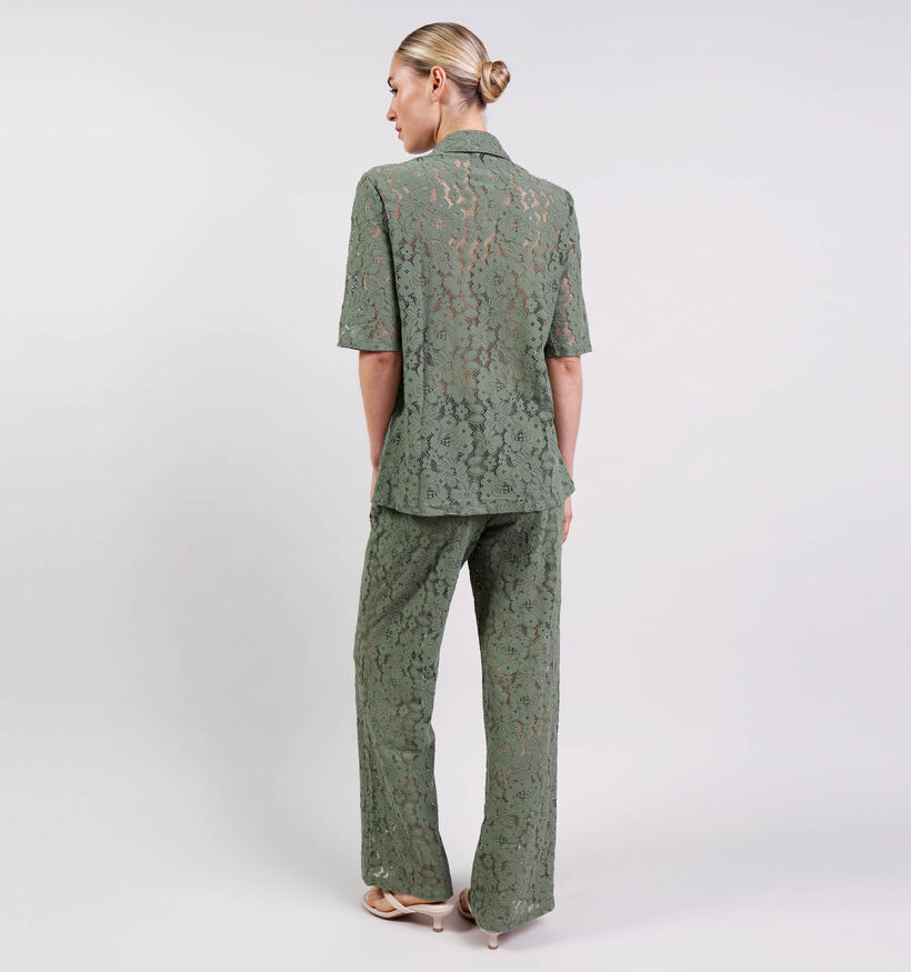 Vero Moda Honey Lace Groene Blouse voor dames (374965)