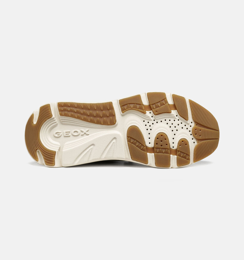 Geox Diamanta Baskets en Beige/Multi pour femmes (377784) - pour semelles orthop&eacute;diques