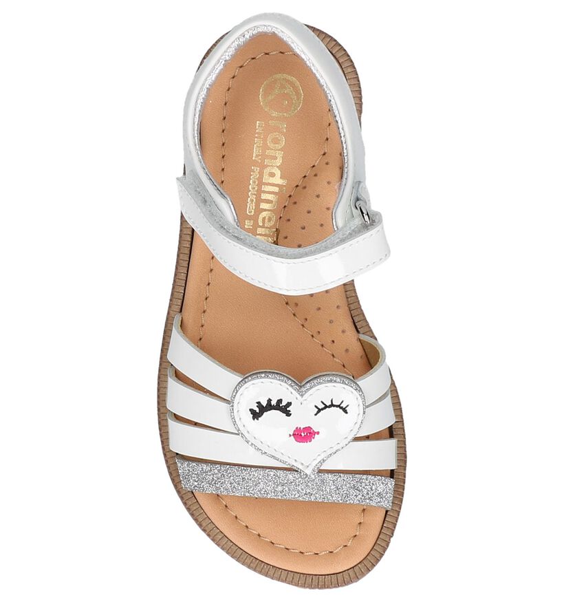 Rondinella Sandales en Blanc en cuir (248341)