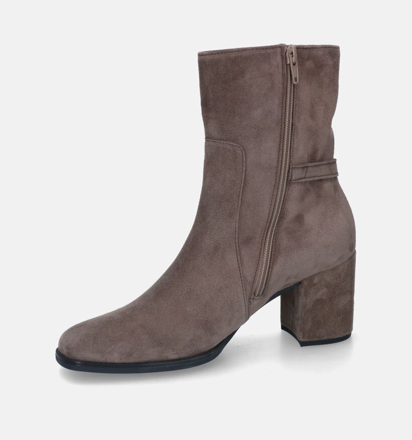 Gabor Bottines à talons en Brun foncé pour femmes (315286)