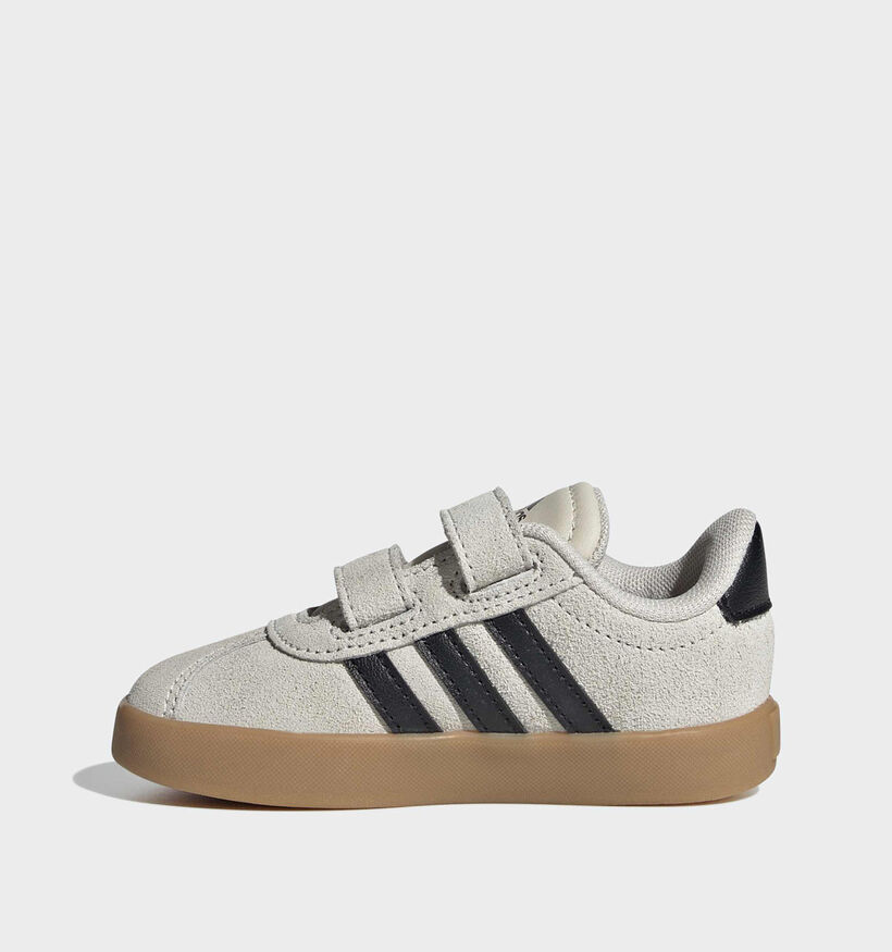 adidas VL Court 3.0 Grijze/Zwarte Sneakers voor meisjes, jongens (366792)