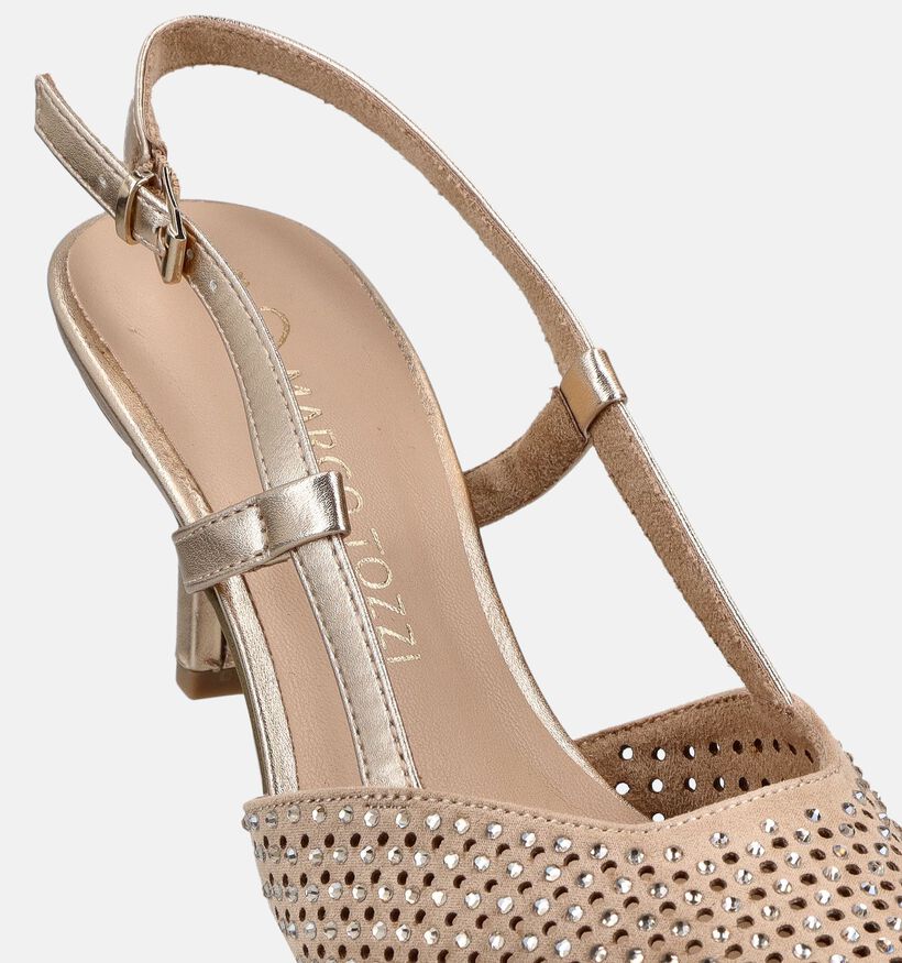 Marco Tozzi Gouden Slingback Pumps voor dames (371882)