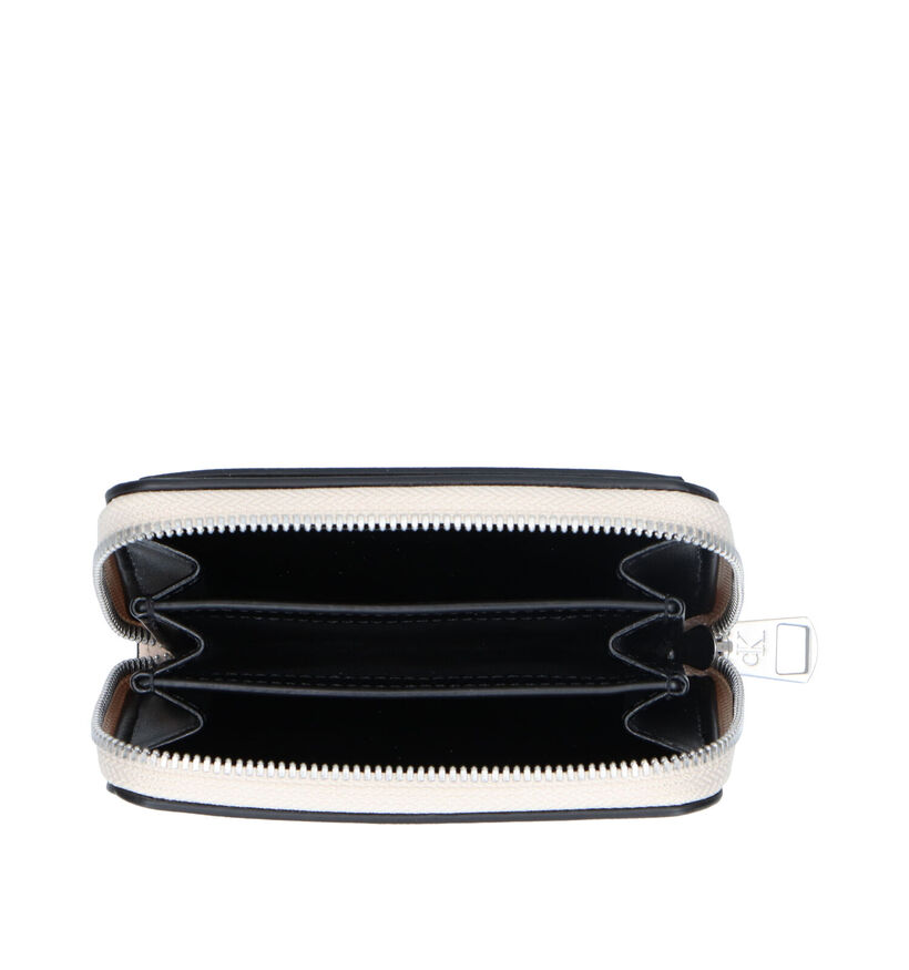 Calvin Klein Accessories Zwarte Ritsportemonnee in kunstleer (311152)