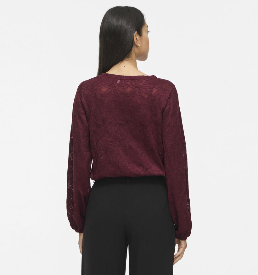 Vila Lanera Bordeaux Blouse voor dames (378494)