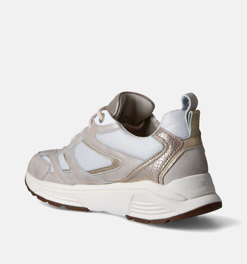 Xsensible Brooklyn Beige Sneakers voor dames (356352) - geschikt voor steunzolen