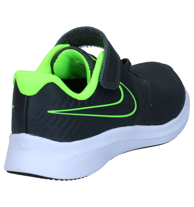 Nike Star Runner 2 Baskets en Noir en textile (277520)