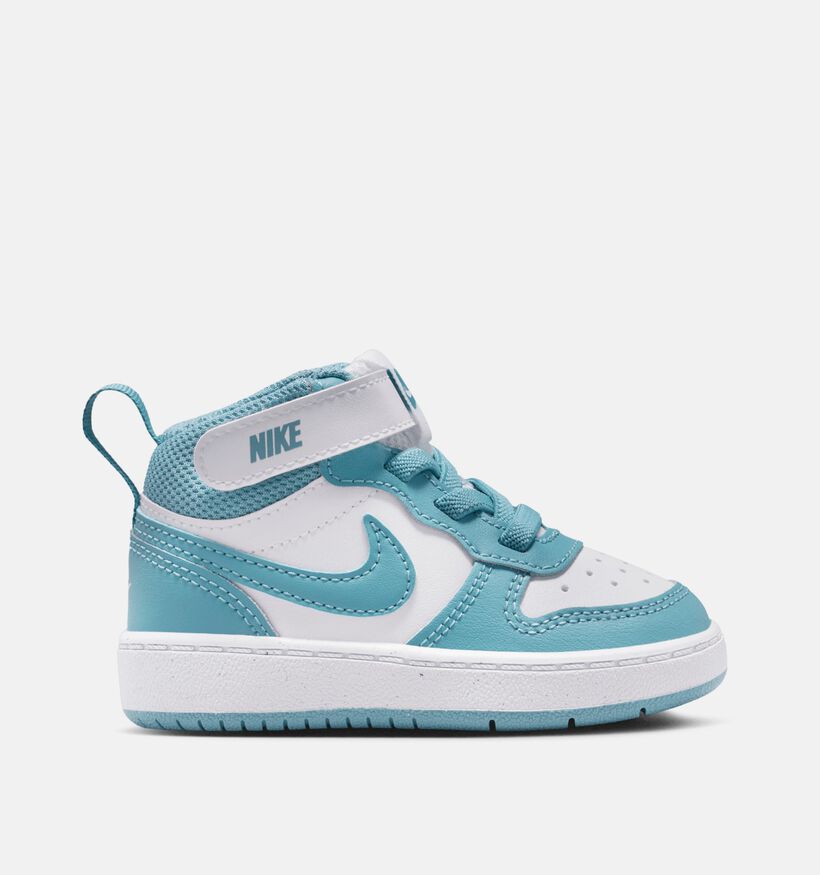 Nike Court Borough Witte Sneakers voor jongens, meisjes (359818) - geschikt voor steunzolen