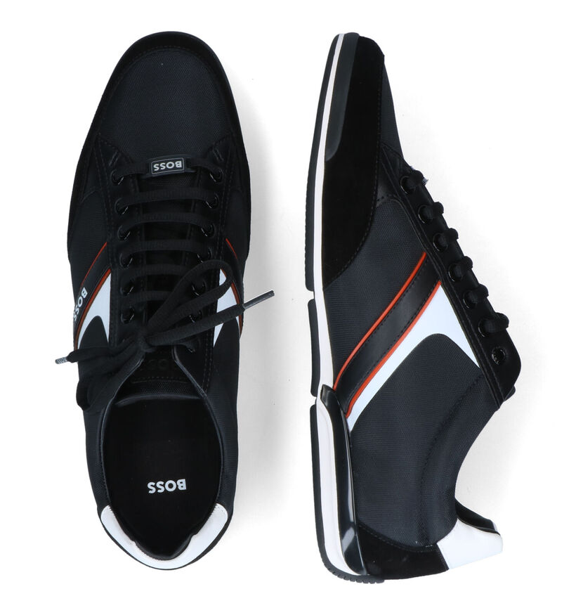 Boss Saturn Low Chaussures à lacets en Noir pour hommes (314322) - pour semelles orthopédiques