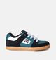 DC Shoes Pure Baskets de skate en Noir pour garçons (355538) - pour semelles orthopédiques