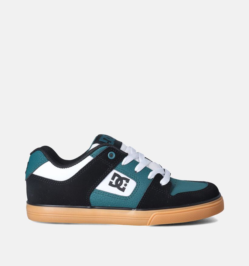 DC Shoes Pure Baskets de skate en Noir pour garçons (355538) - pour semelles orthopédiques