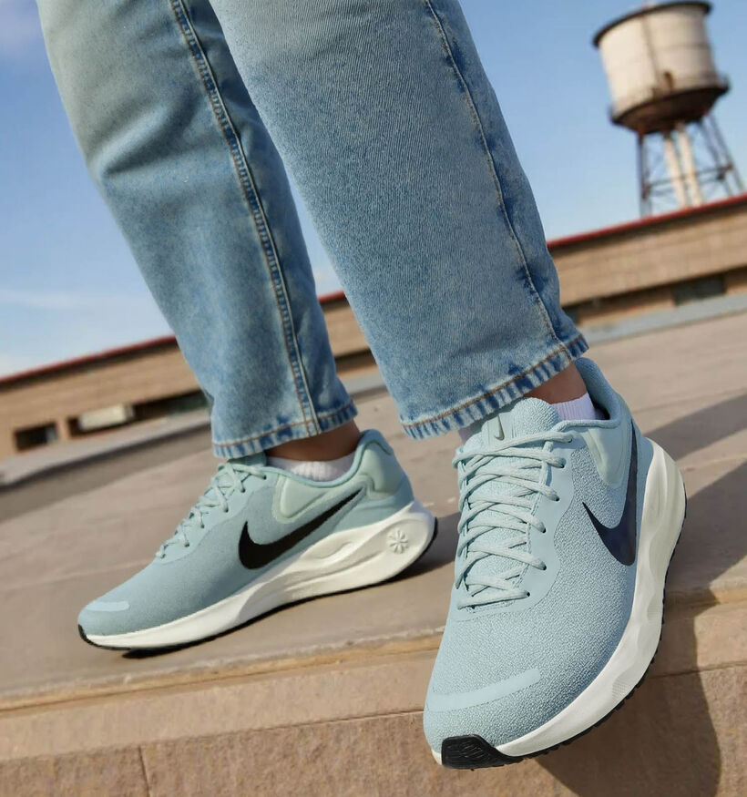Nike Revolution 7 Grijze Sneakers voor jongens, heren (350469)