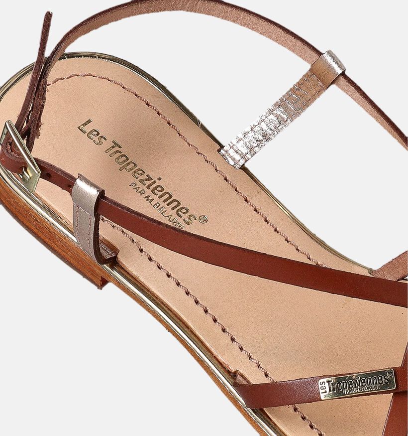 Les Tropeziennes Monacode Cognac Sandalen voor dames (365539)