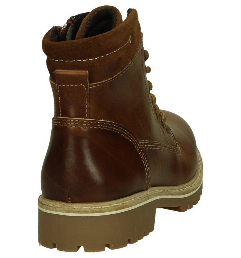 Cognac Ghost Rockers Boots in leer (202363)