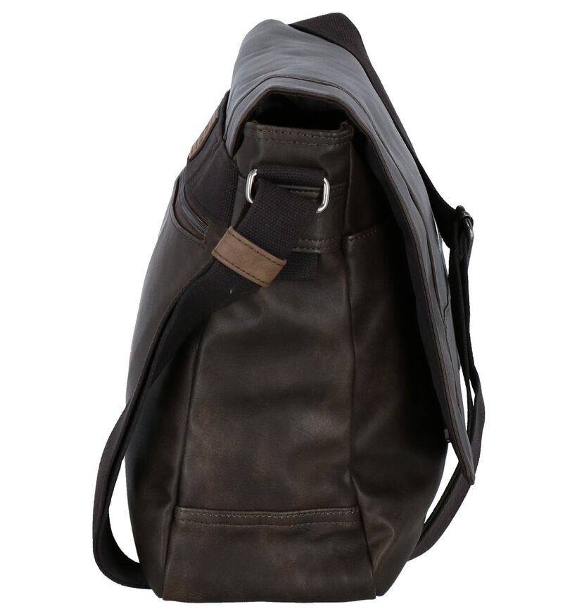 Camel Active P/T Laos Sac professionnel en Brun foncé en simili cuir (269478)