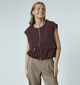 Sisters Point Blouse en Bordeaux pour femmes (371951)