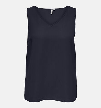 Topje blauw