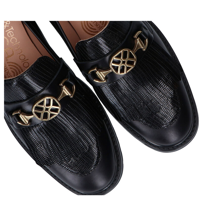 Unisa Mocassins en Noir en cuir (297808)
