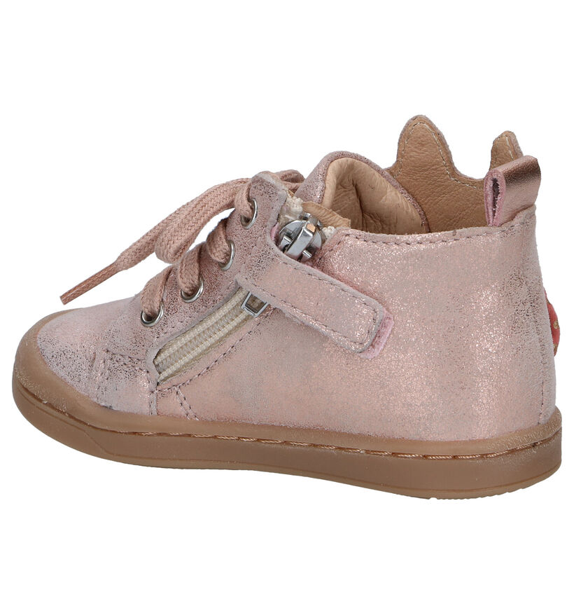 Shoo Pom Kiki Wou Chaussures pour b&eacute;b&eacute; en Rose pour filles (314434)