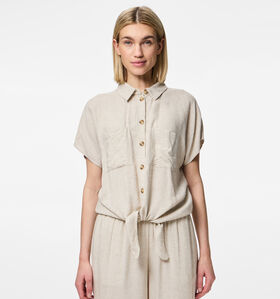 Pieces Pia Beige Hemd voor dames (351113)