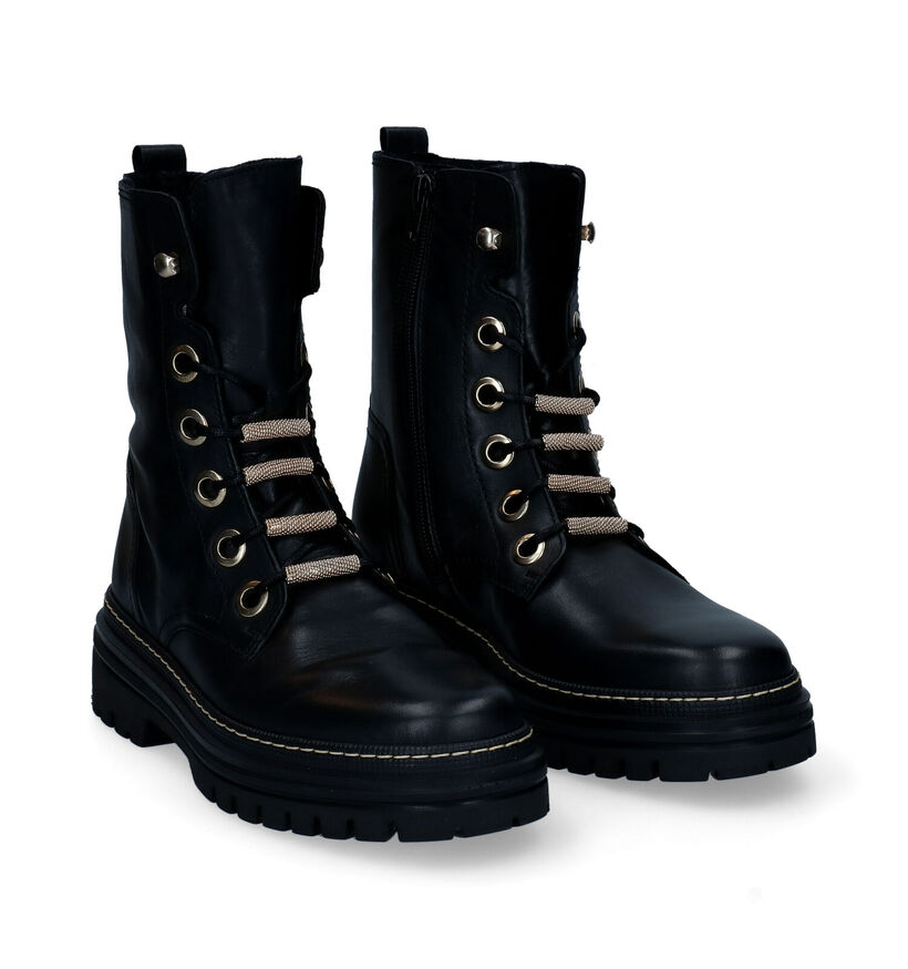 Gabor Best Fitting Bottines en Noir pour femmes (297223) - pour semelles orthopédiques