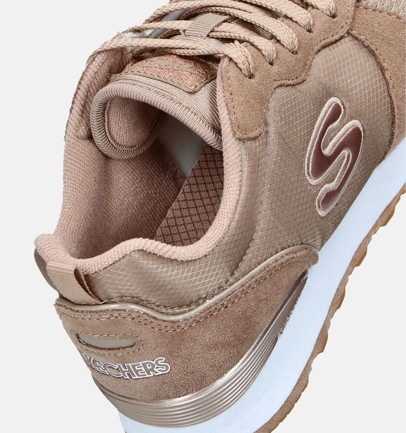 Skechers Goldn Gurl Baskets en Brun pour femmes (352276)