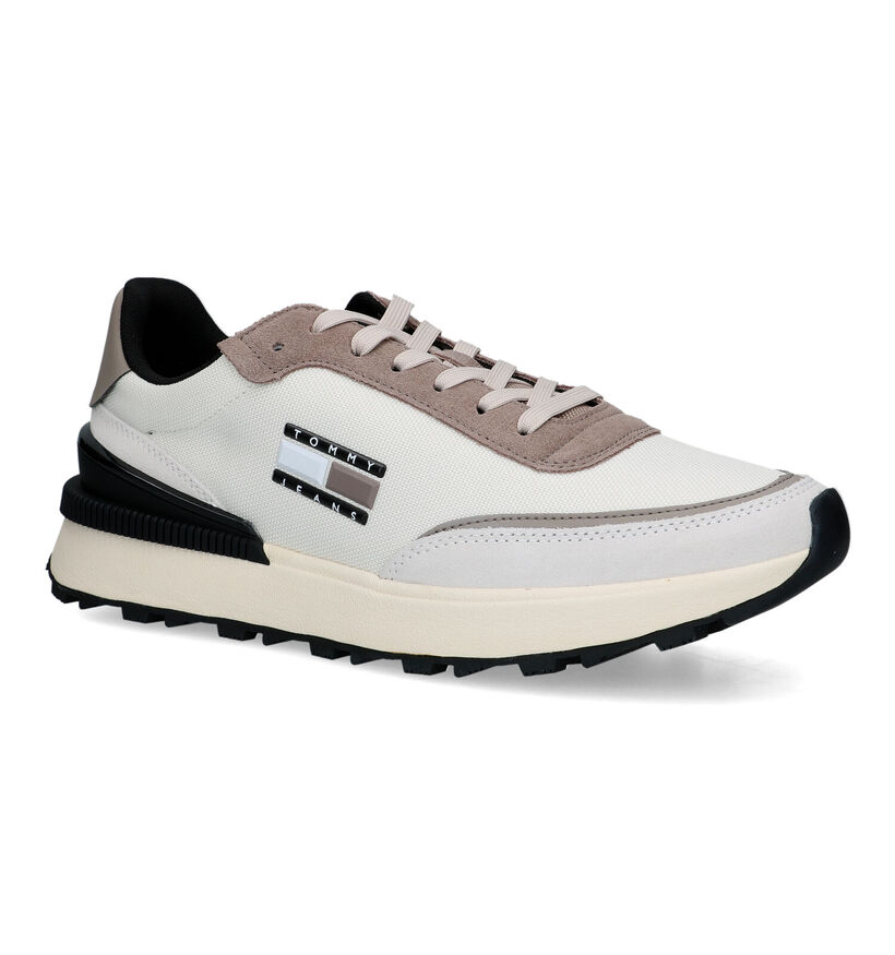 Tommy Hilfiger TJ Techn. Runner Baskets en Blanc pour hommes (318231) - pour semelles orthopédiques