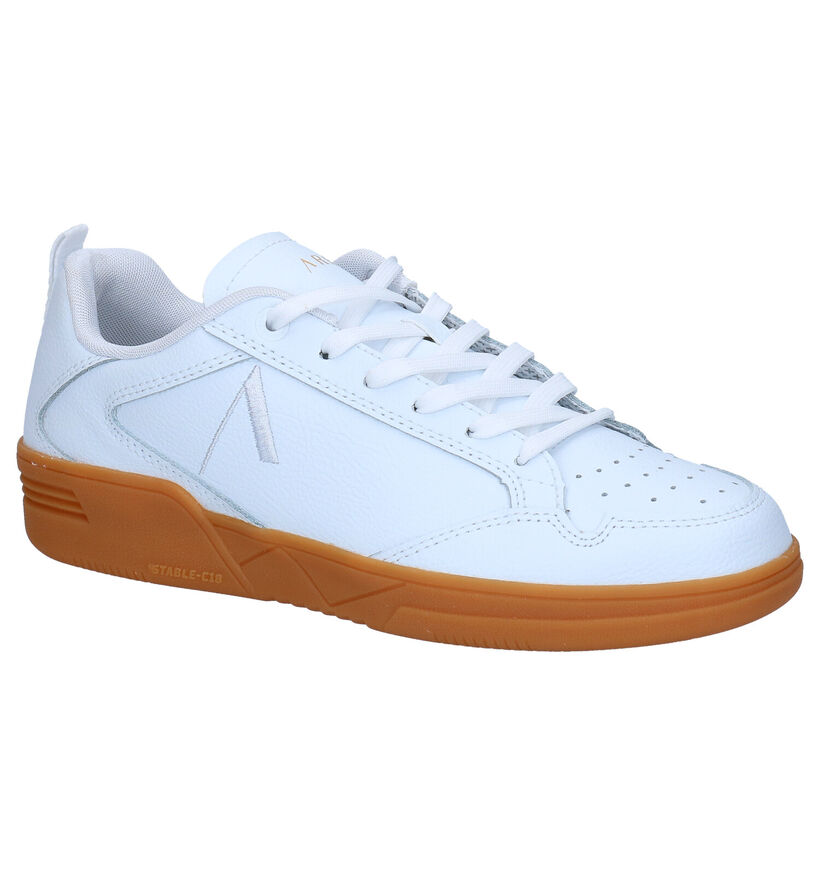 Arkk Visuklass Witte Sneakers in kunstleer (279274)