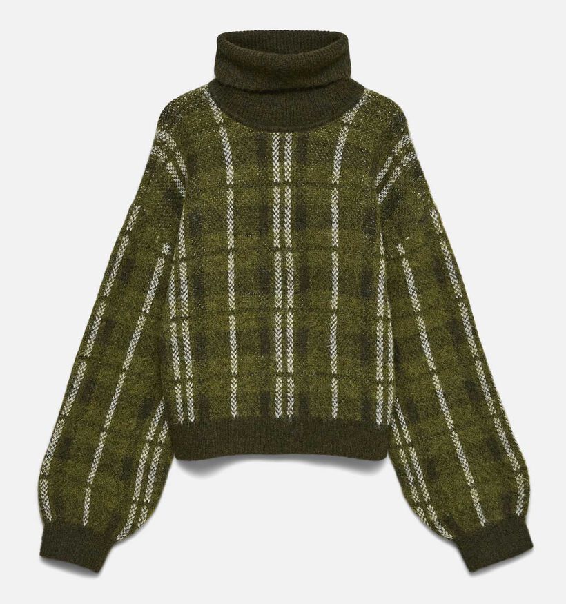 Vero Moda Toby Donkergroene Trui met Kraag voor dames (379681)