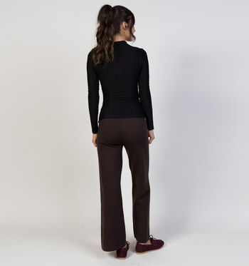 Vila T-shirts Zwart/Beige