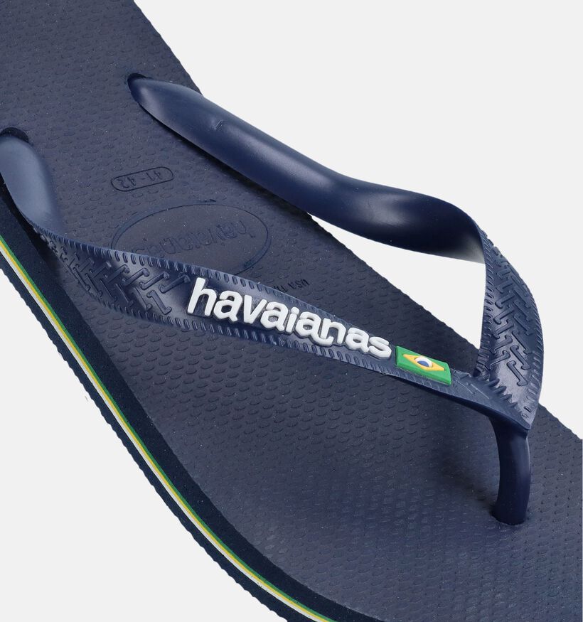 Havaianas Brasil Blauwe Teenslippers voor heren (373000)