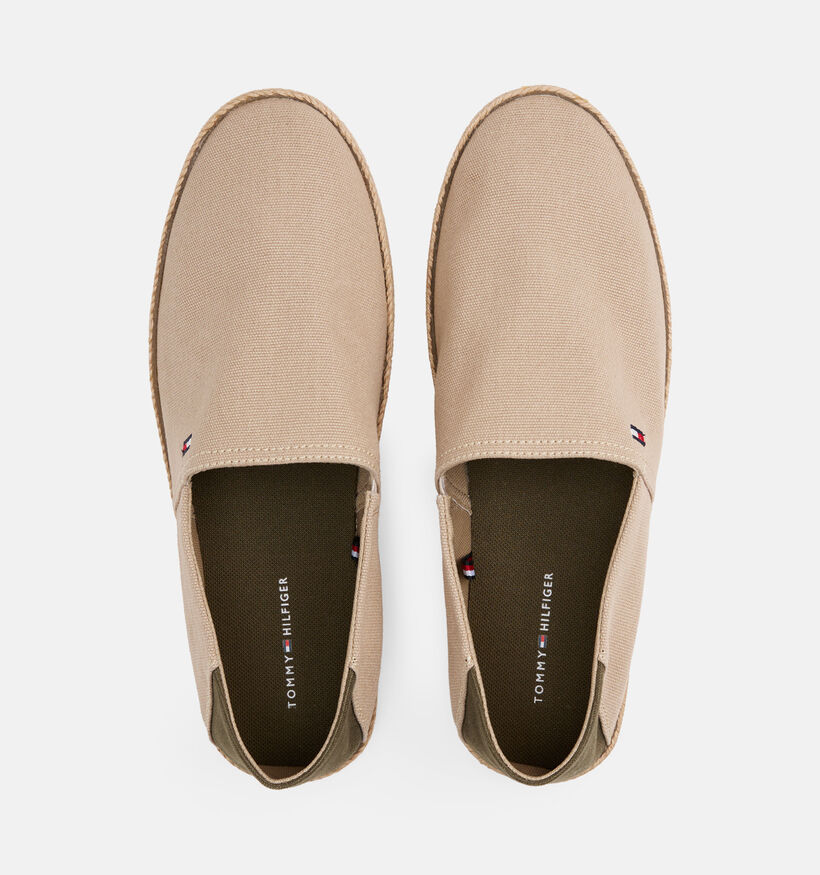 Tommy Hilfiger Core Textile Beige Espadrilles voor heren (369306) - geschikt voor steunzolen