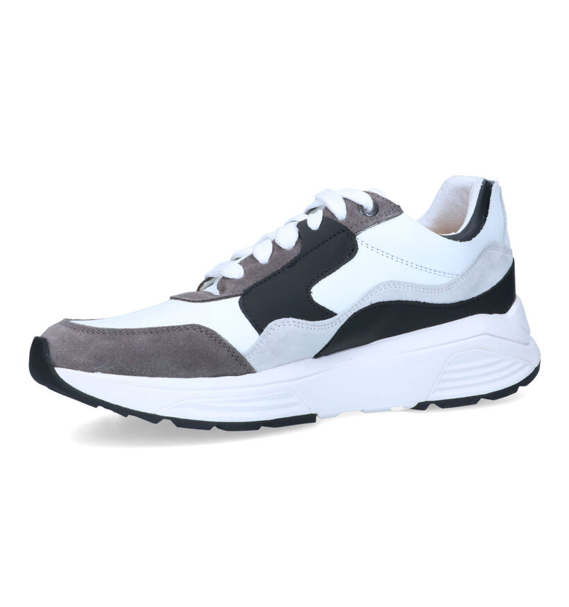 Xsensible Golden Gate Grijze Veterschoenen voor heren (324832) - geschikt voor steunzolen