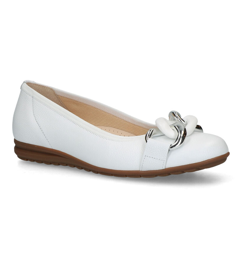 Gabor Easy Walking Ballerines en Blanc pour femmes (323118)